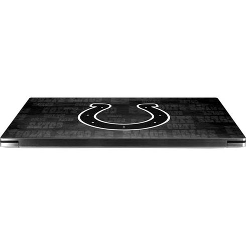 NFL Indianapolis Colts Black & White Dell XPS Skin